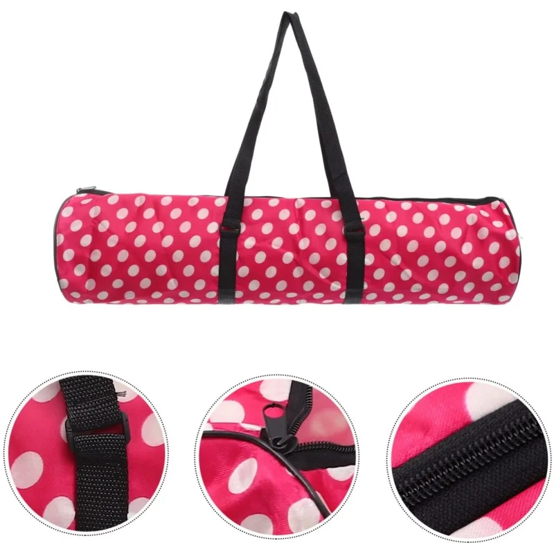 Yoga Mat Bag Waterproof Yoga Training Carry Bag Gym Folding Exercise Mat Cover for Women Indoor and Outdoor Pilates Yoga Sport