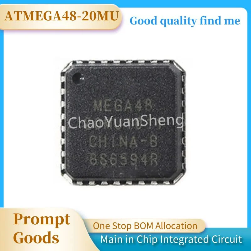 ATMEGA48-20MU ATMEGA48-20 ATMEGA48 ATMEGA IC MCU Chip VQFN-32 Stock