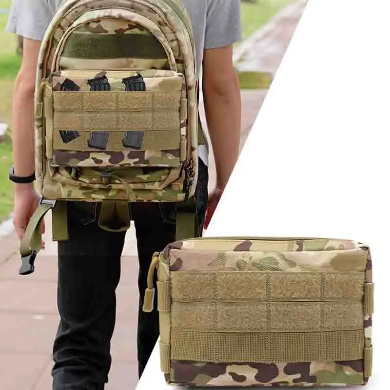 

1-2PCS Outdoors Waterproof And Wear-Resistant Medical Bag Multifunctional Mobile Phone Bag Storage Tool Kit Outdoor Tactical Bag