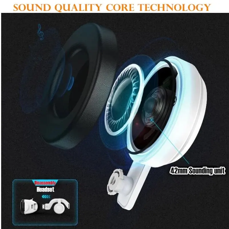 Originale VR realtà virtuale 3D occhiali Box Stereo VR Google cartone auricolare casco per IOS Smartphone Android, Rocker Wireless