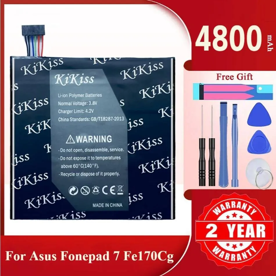 

4800Mah C11P1327 Battery For Asus Fonepad 7 FE170CG ME170C FE170 Fonepad7 K017 K012 Premium Rechargeable Tablet
