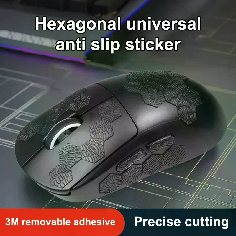 DIY Mouse Non Slip Sticker Universal Sweat Resistant Anti Slip Mouse Sticker For GPW 4 3  X-Raypad Mouse Grip Tape