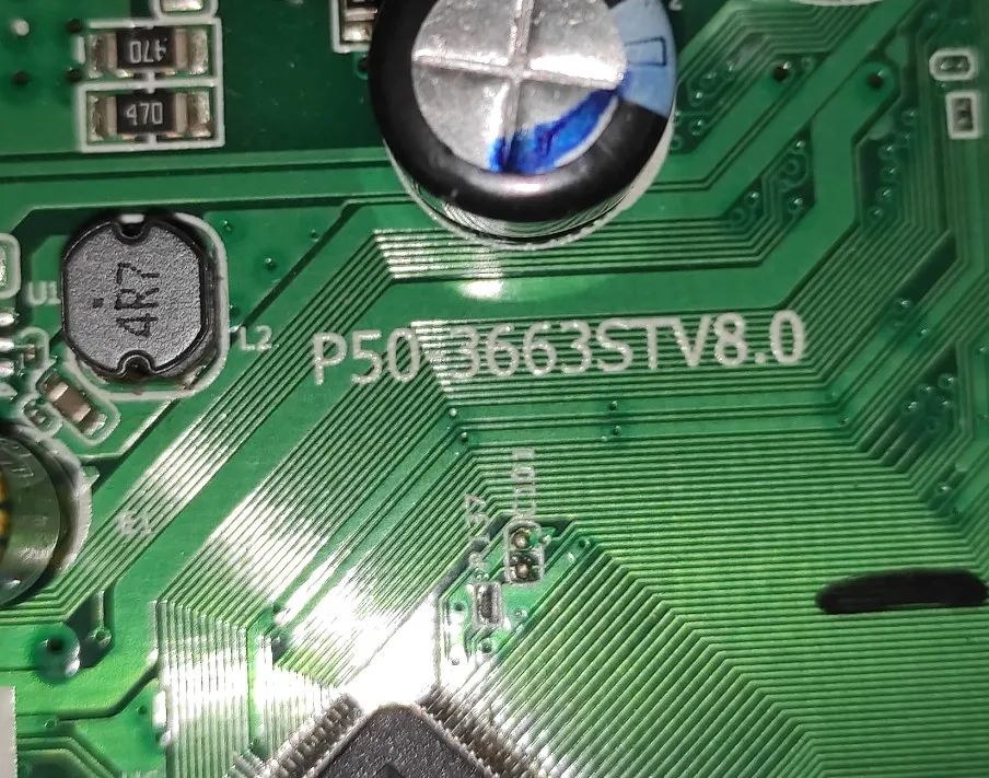 

P50-3663STV8.0 Three in one TV power board motherboard 92--120v 180ma 50w working good