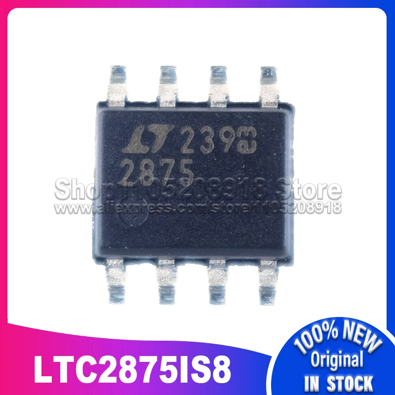 

1 ~ 10 шт./лот LTC2875IS8 LTC2875 с трафаретной печатью 2875 SOP-8 100% новый оригинальный точечный запас