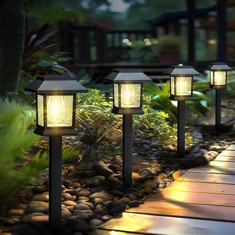 

1/4/6 Outdoor Solar Lights Are Waterproof and Suitable for Garden Landscape Footpath Yard and Sidewalk Decoration