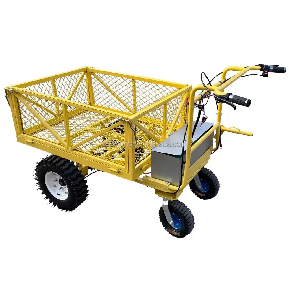 

Landworks Utility Cart Hand Truck Power Wagon Super Duty Electric 48V DC 350W AGM Battery Hand Carts & Trolleys