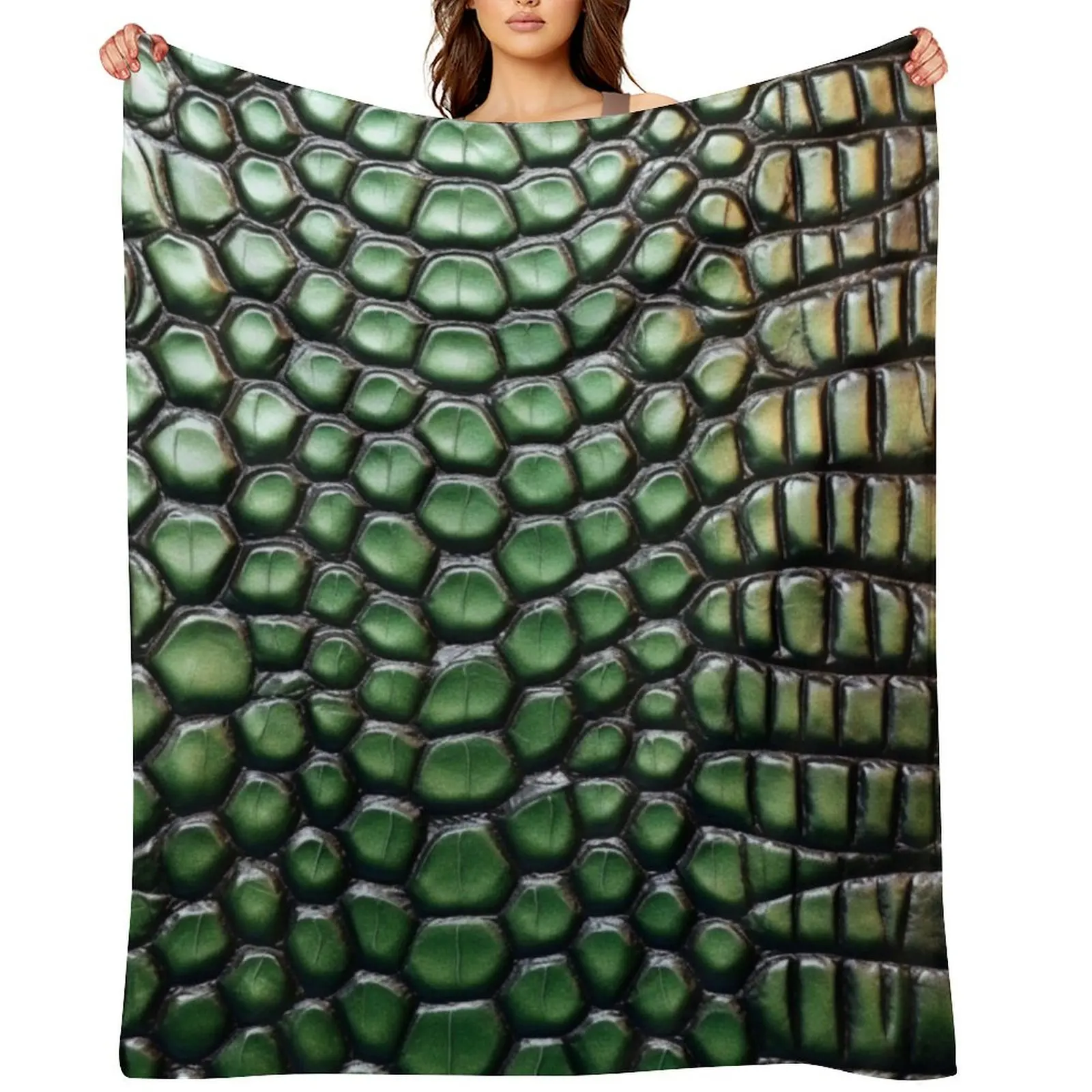 

Alligator Skin Throw Blanket anime Vintage for babies Extra Large Throw Blankets