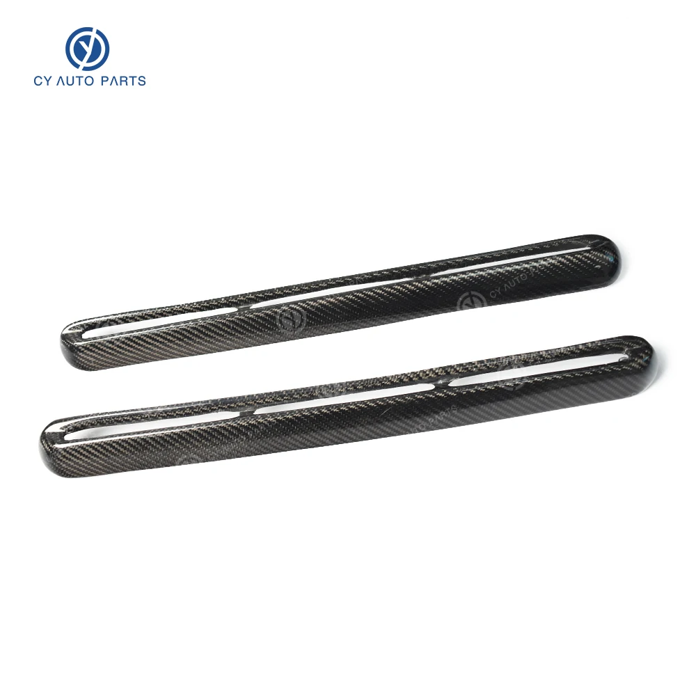 For Mercedes Benz G Class W463 W464 Real Carbon Fiber C Pillar Rear Side Door Window Air Outlet Trim