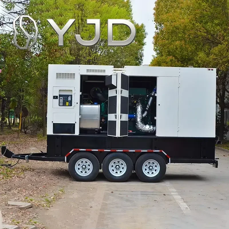 Hot Sale High Quality Engine Portable Power Generator TAD1355GE Generator 350KW 438KVA Trailer Type