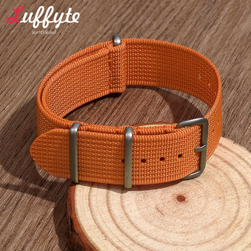 Long Nylon Watchband 18mm 20mm 22mm Military Sport Men Women Casual Replacement Wristwatch Strap Watch Accessories