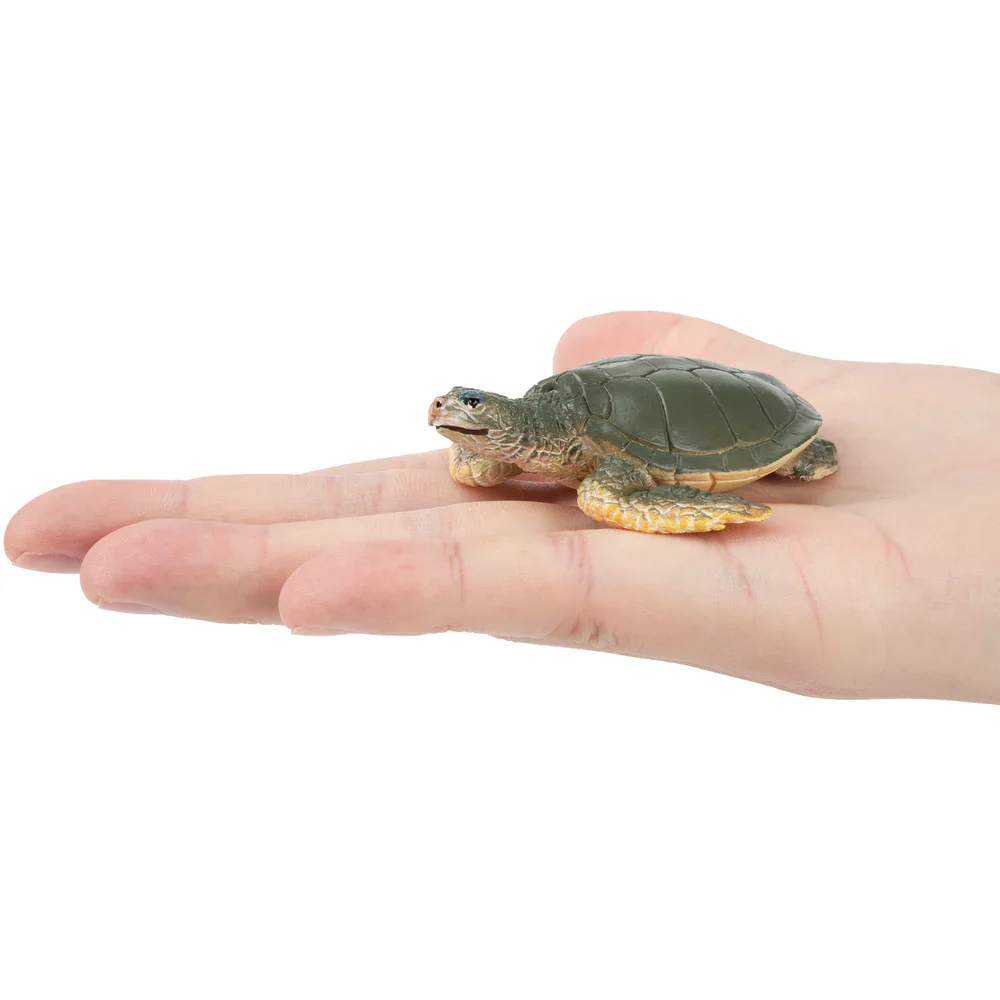 Toymany Simulatie Kemp's Ridley Zee Oceaan Diermodel Speelgoed Mini Figuren Poppen Actie Beeldjes Speelgoed Kinderen Gift Cake Decora