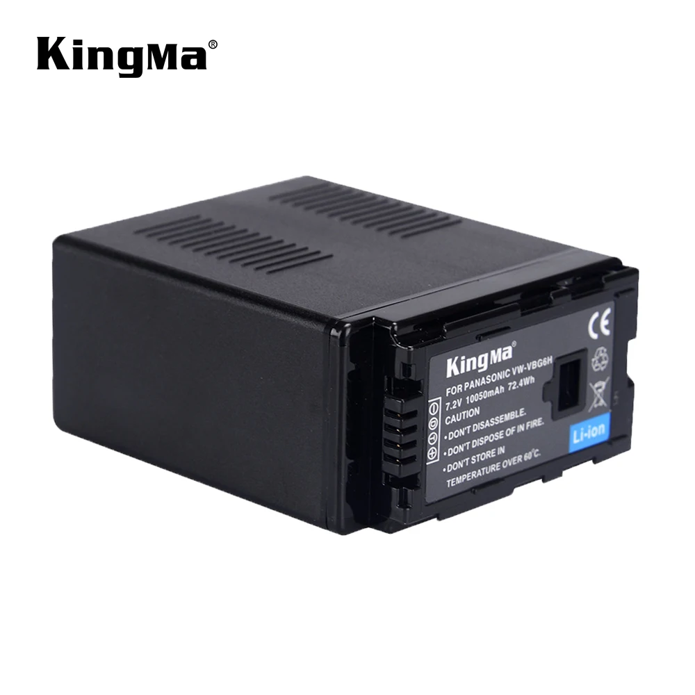 High Capacity VW-VBG6H Camcorder Battery For Pan AG-AC160A AC7 AC130A HMC40 HMC70 HMC150