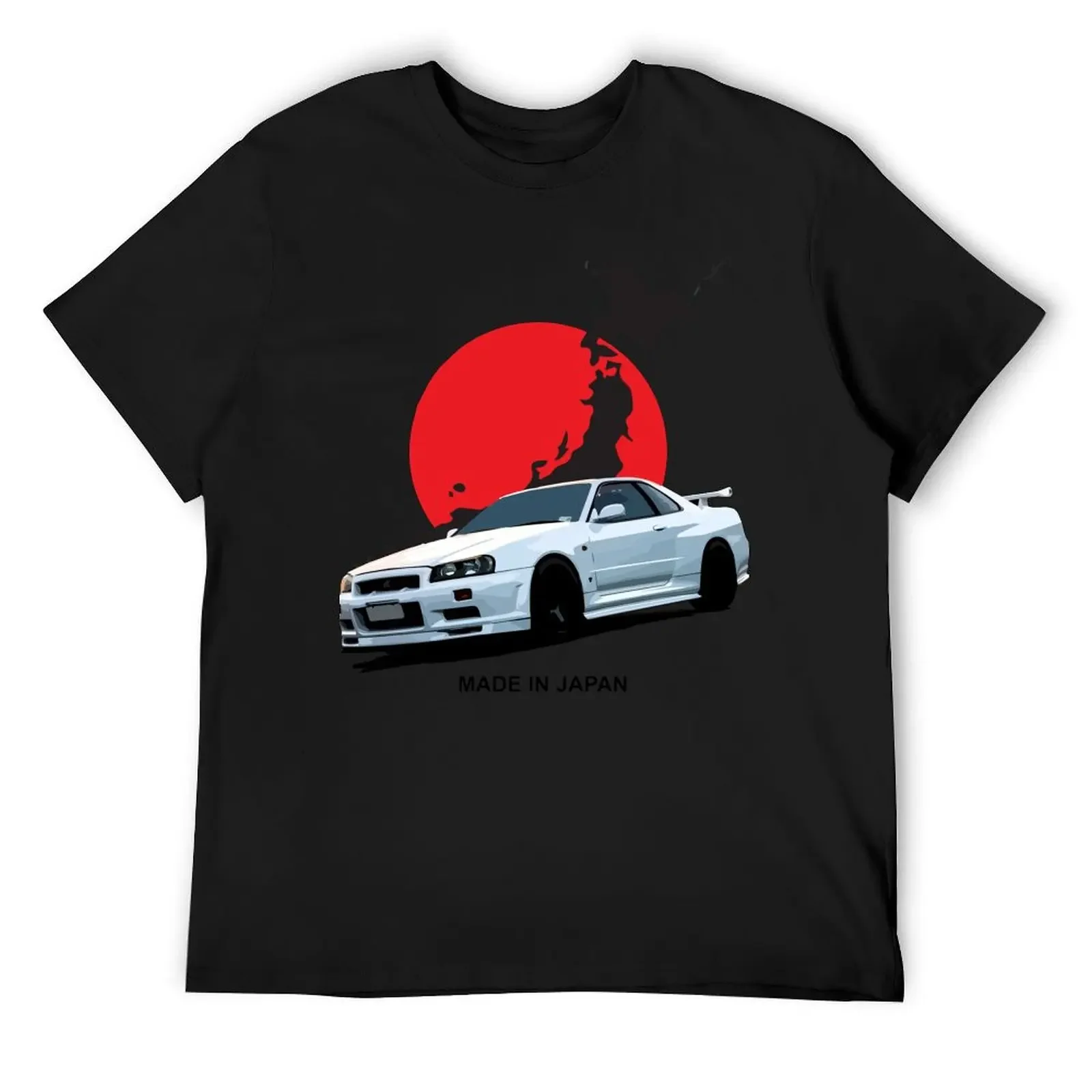 

Skyline R34 GTR Japan T-Shirt customs design your own blue lock cotton graphic tees gifts for boyfriend mens plain t shirts