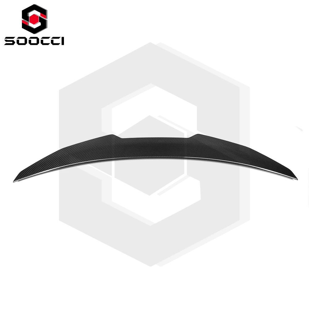 Dry Carbon Fiber  PSM Style Rear Wing for G80 G82 G20 G22 M3 M4 3 Series 4 Series Spoiler Ducktail Rear Lip Trunk Tail Wing