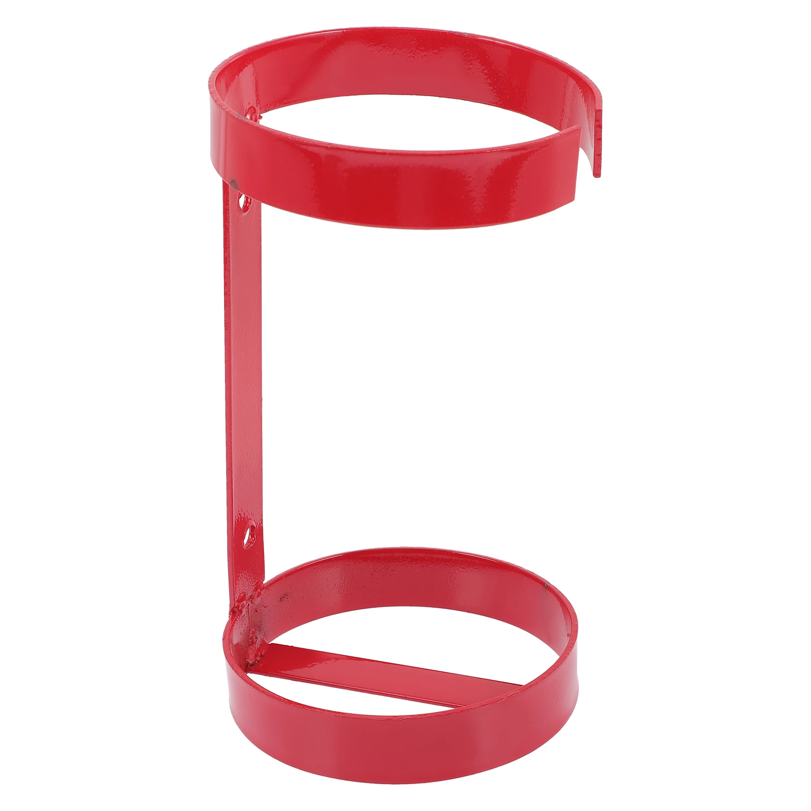 

Fire Extinguisher Rack Heavy Duty Metal Wall Mount Bracket for Vehicle Storage Space Saving Anti Rust Durable Strong