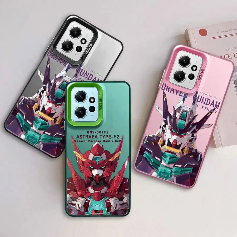 G-Gundam Robot Phone Case for Xiaomi 11 Lite 12T 13T Pro Redmi K60 Poco F3 GT F4 X3 NFC X3 Pro X5 C50 C51 Soft