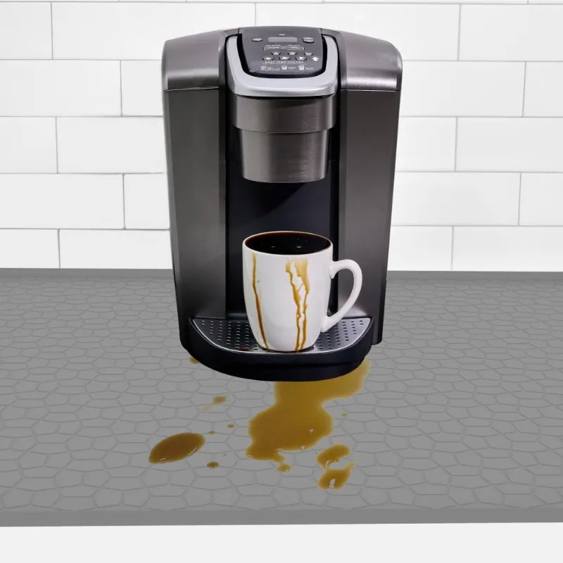 

Silicone coffee pad waterproof and heat-resistant dishwashing and drying pad fixed on the kitchen countertop Family kitchen