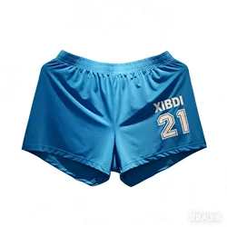 Men Fashionable Aro Pants Youth Ice Silk Ultra-thin Breathable Comfy Quick Dry Sports Shorts Casual Loose Elastic Home Sleepwear