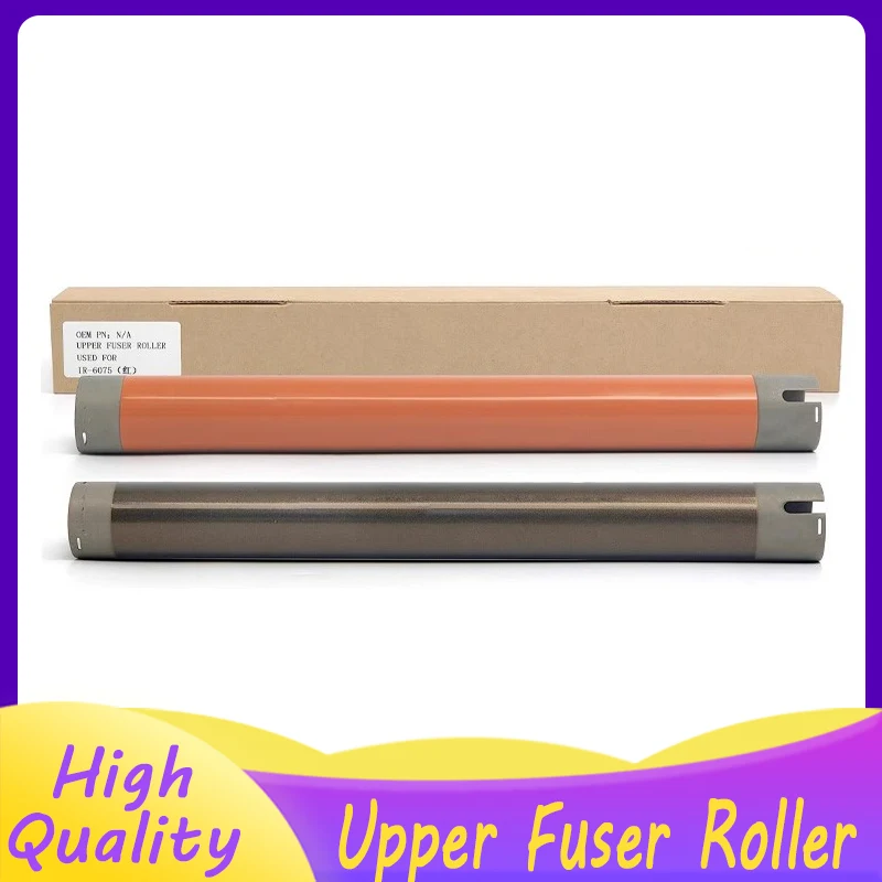 

1Pcs Upper Fuser Roller FC9-9163-010 FM0-3465-030 for Canon IR 6055 6065 6075 6275 6255 6265 6555 6575 Heating Roller