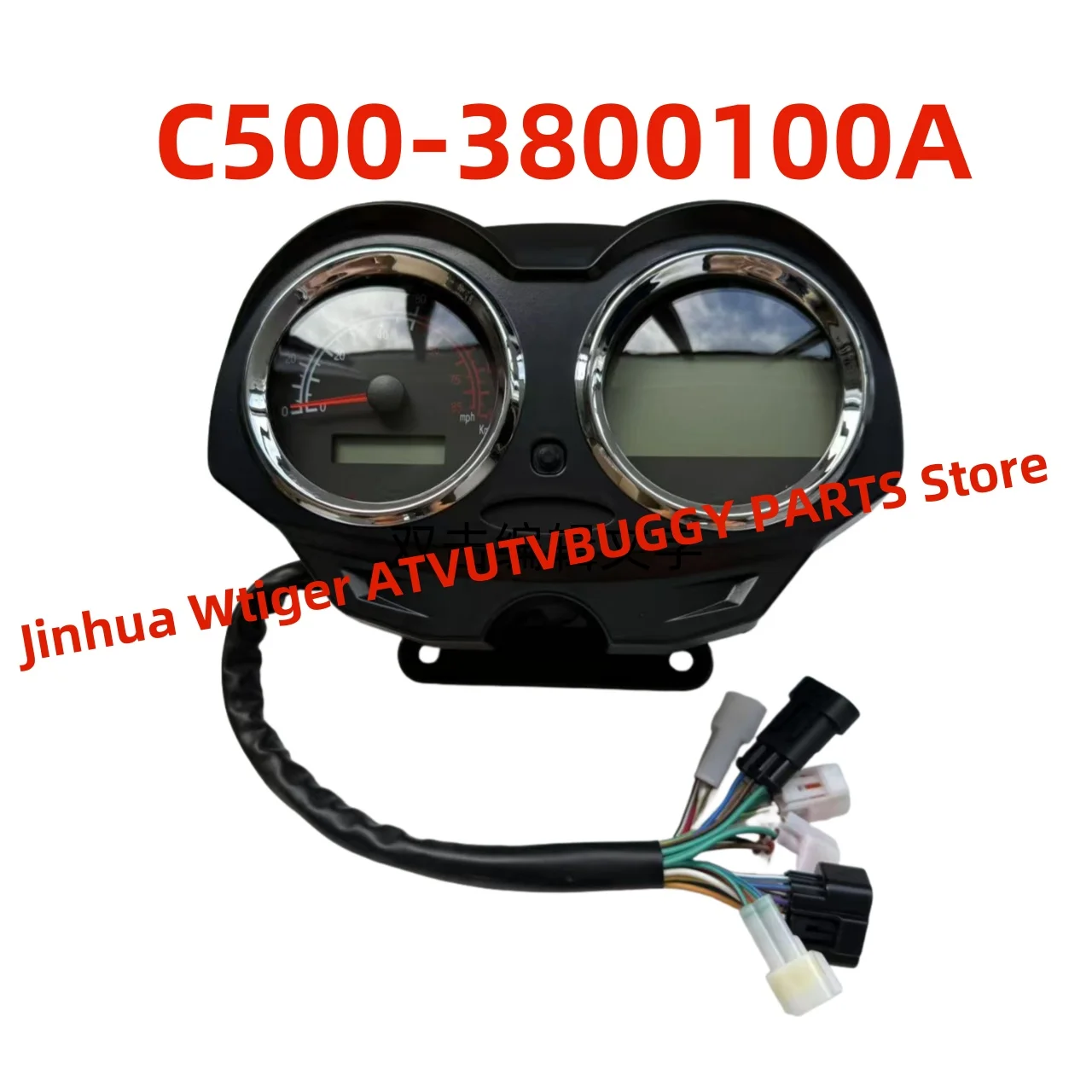 Original Speed METER  DIGITAL DISPLAY INSTRUMENT C500-3800100A For KAZUMA Jaguar STELS 500GT ATV 2012-2020 YEARS Model