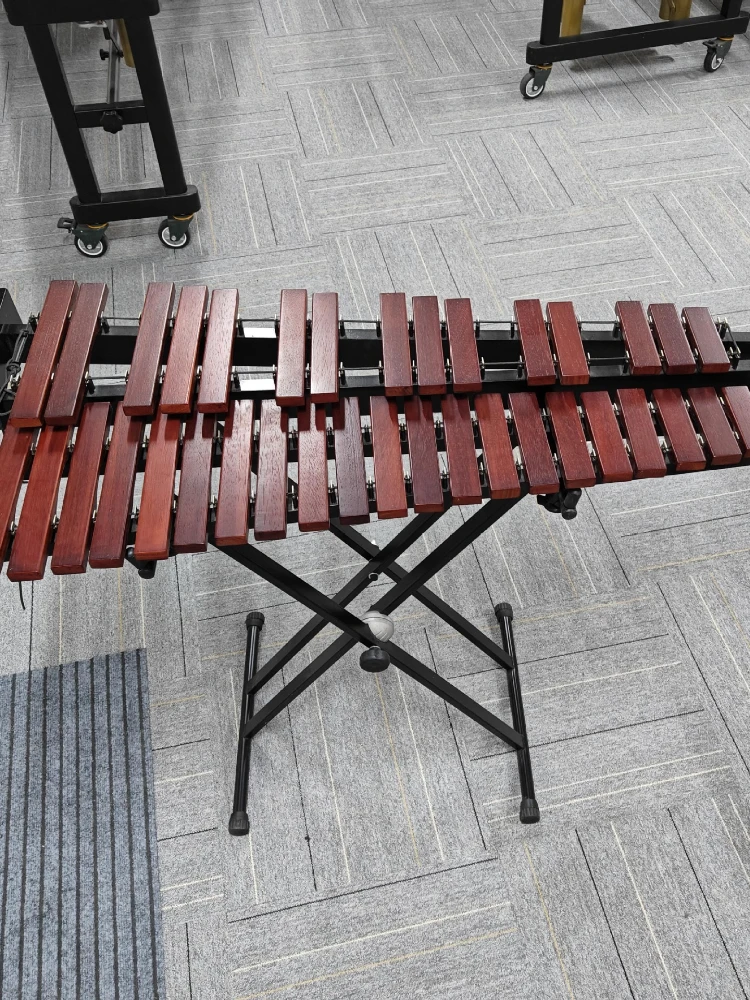 Professionele palissander xylofoon Chinese traditionele muziekinstrumenten Volwassen beginners Houten xylofoon percussie met standaard - afbeelding 2