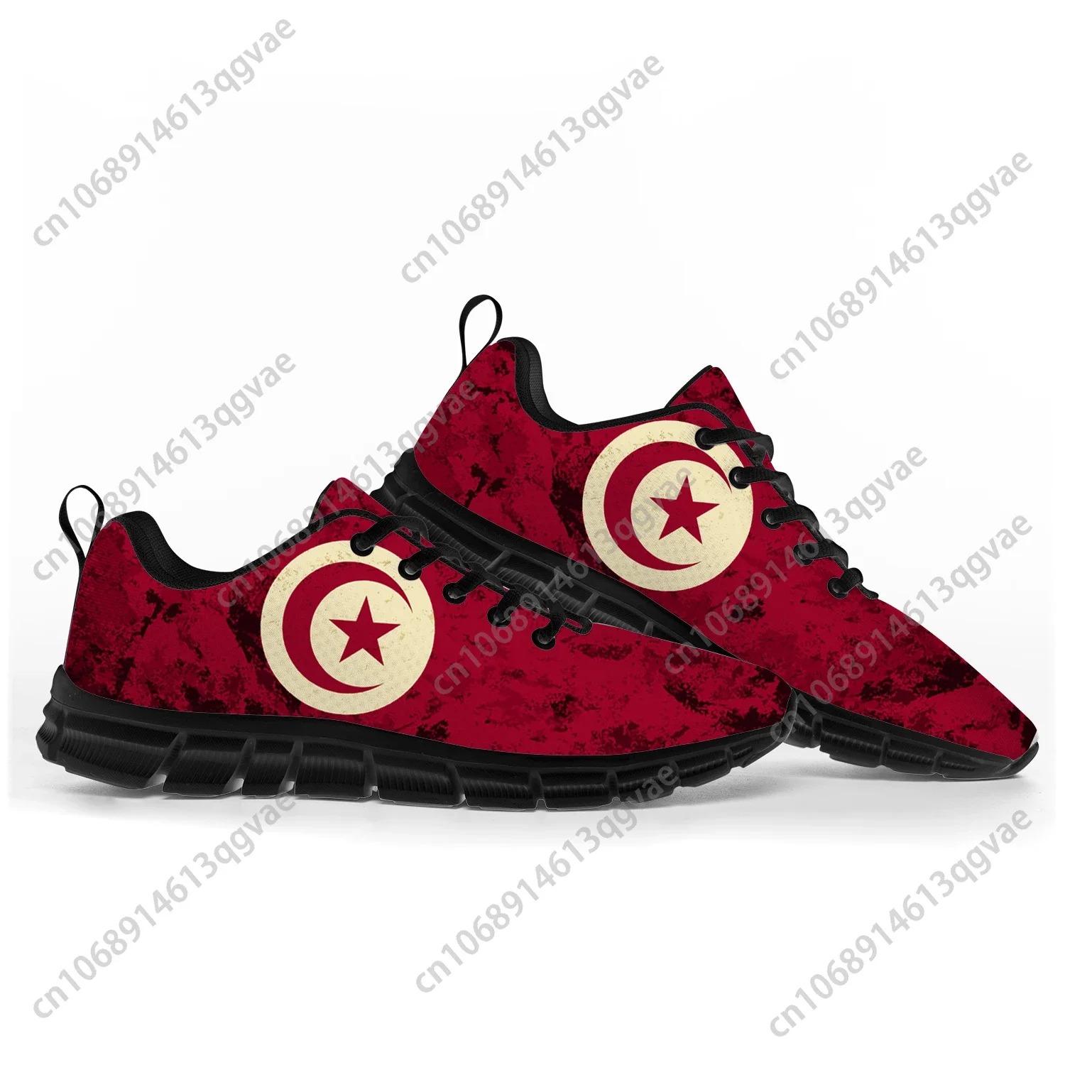 Tunisian Flag Sports Shoes Mens Womens Teenager Kids Children Sneakers Tunisia Casual Custom High Quality Couple Shoes