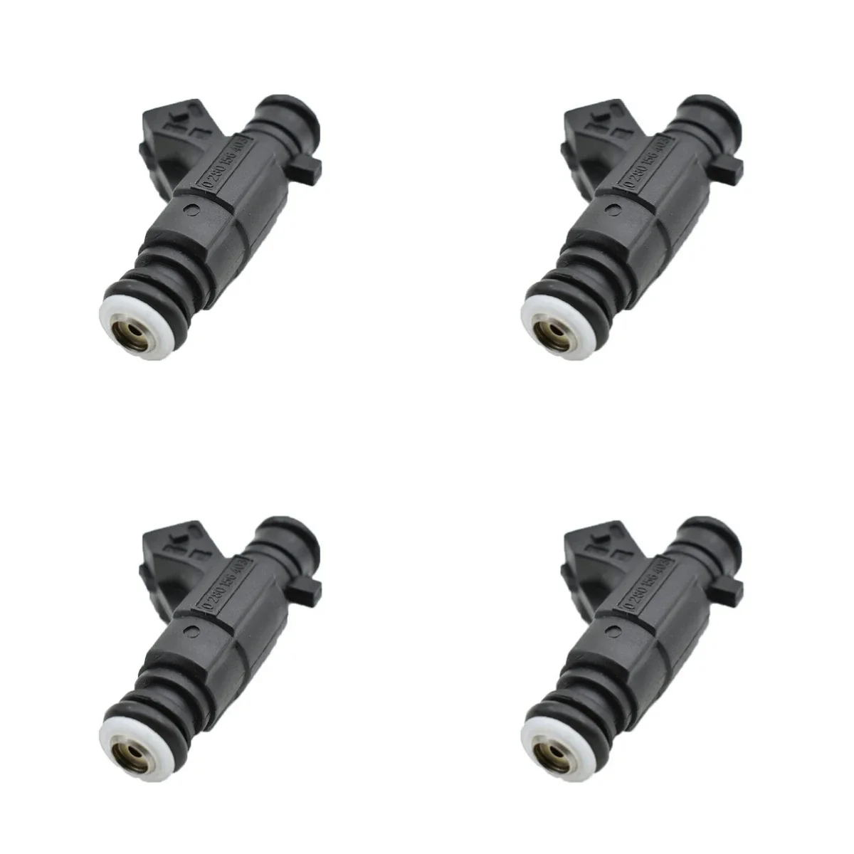 4Pcs Fuel Injectors Nozzle 0280156403 For VW Golf Polo Fox Voyage Saveiro 1.6L Flex Car Accessories 032906031R