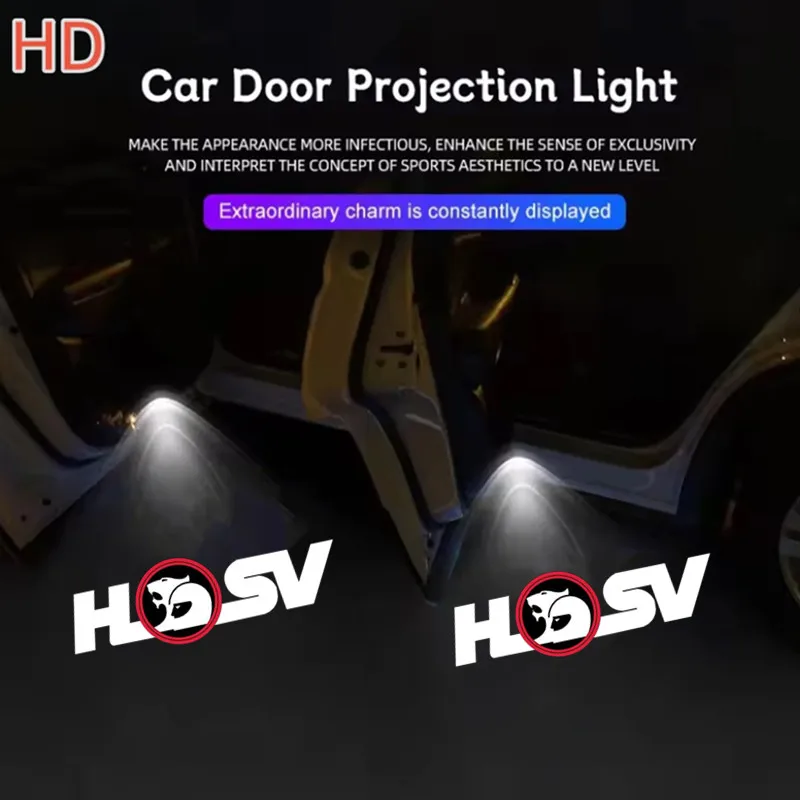 2PCS Car Logo Wirel…