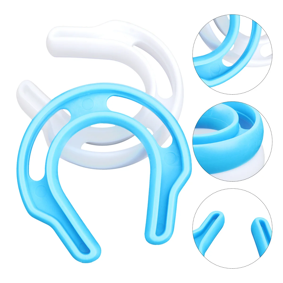 8 قطعة باب إصبع قرصة الحرس سدادة سلامة الطفل مادة ABS دائم سهلة التركيب حامي المنزل الباب قرصة الحرس