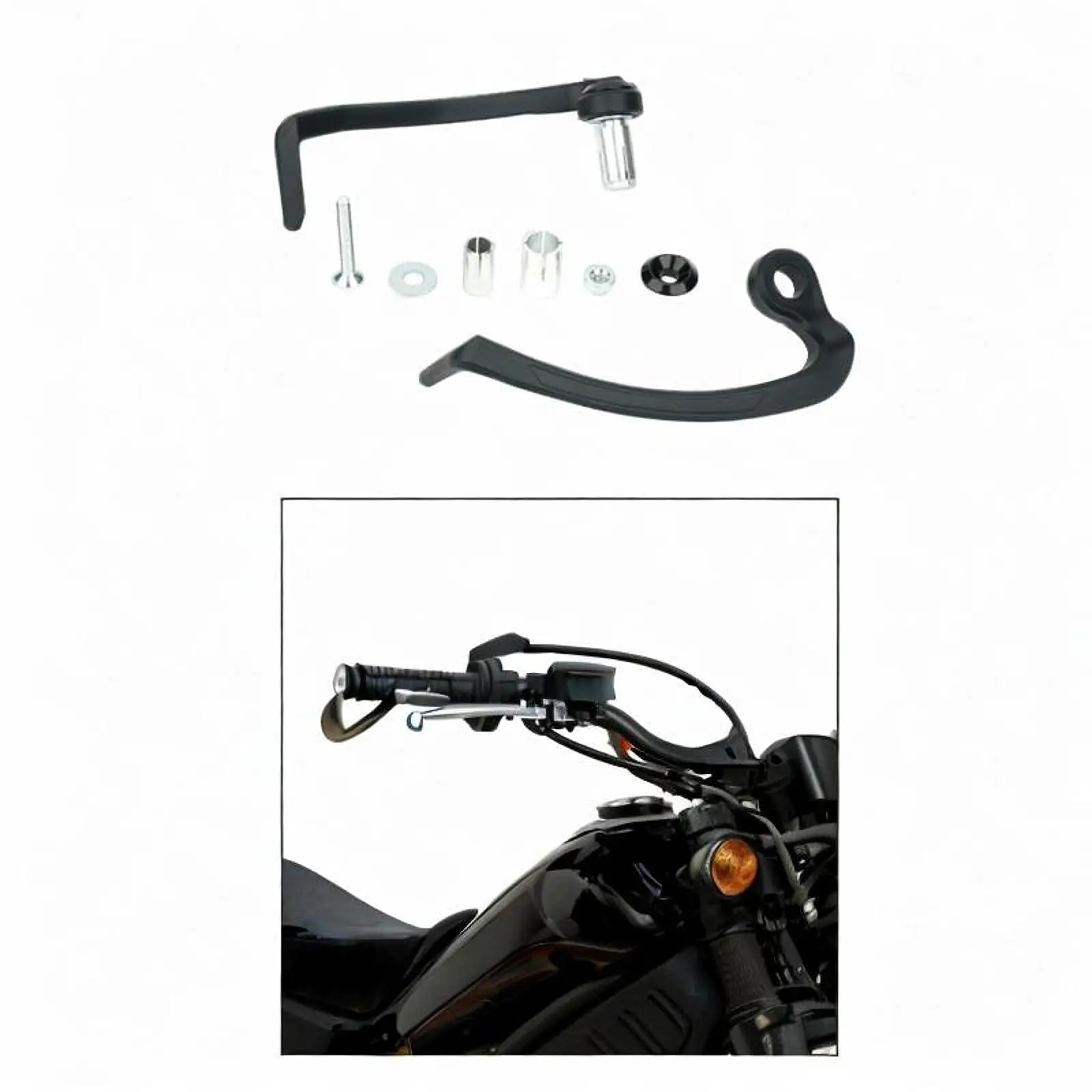 2x حراس اليد للدراجات النارية في الهواء الطلق سكوتر حماية اليد والعتاد حامي #4