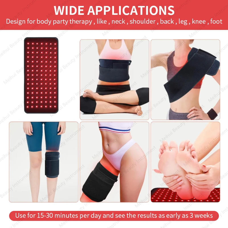 

Red Light Therapy Tape 660 Nm 850 Nm Near-infrared Light Wrapping Relaxation Red Light Therapy Wrapping Device