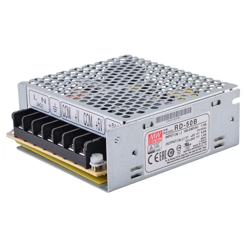 

Mean Well Switching Power Supply RD/RID-35/50/65/85A/B Dual W Output 5V 12V 24V/1A 4A 5A 7A
