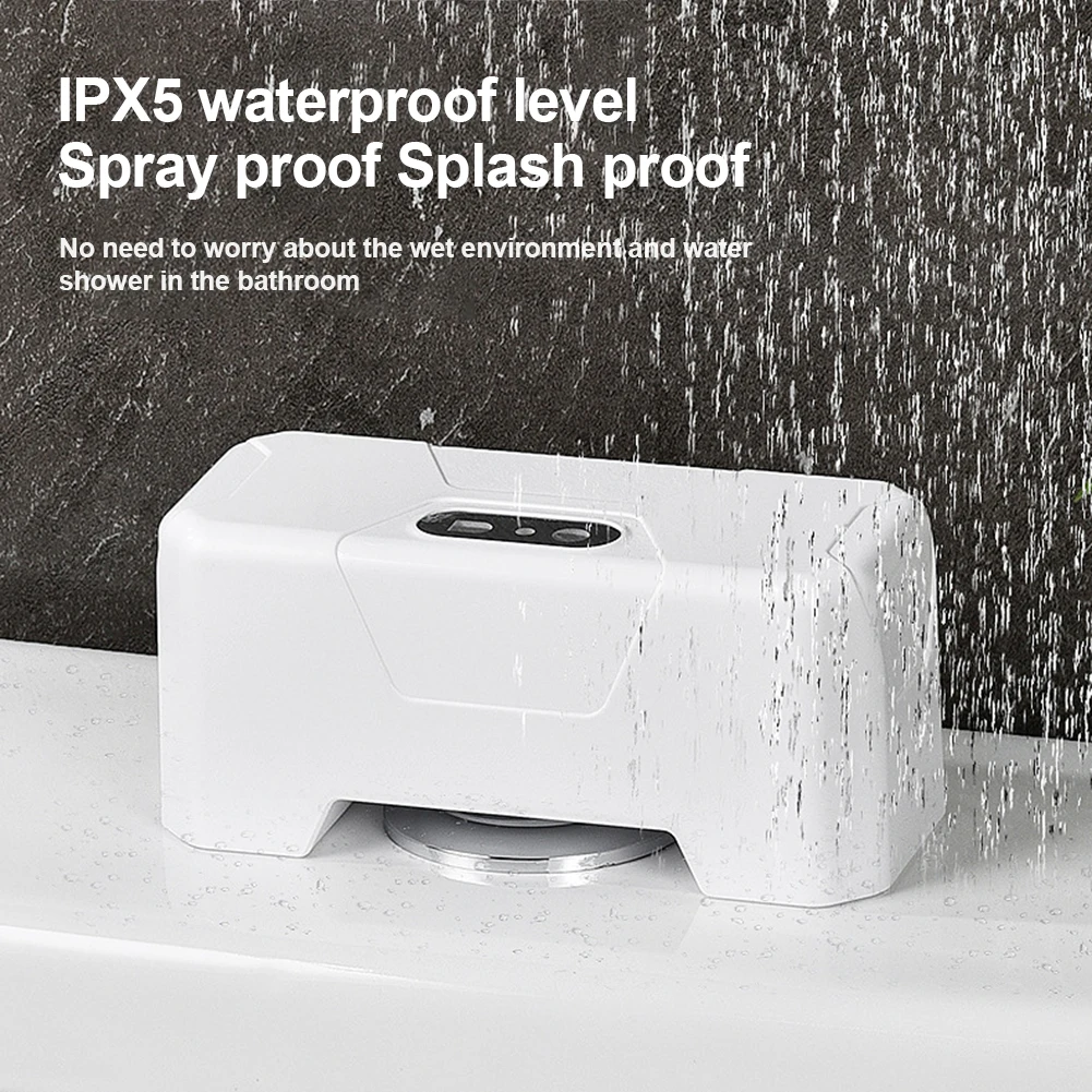 Non-Contact Electric Flush Presser Infrared Induction Smart Toilets Flush Sensor Button IPX5 Waterproof for Home Hotel Bathroom