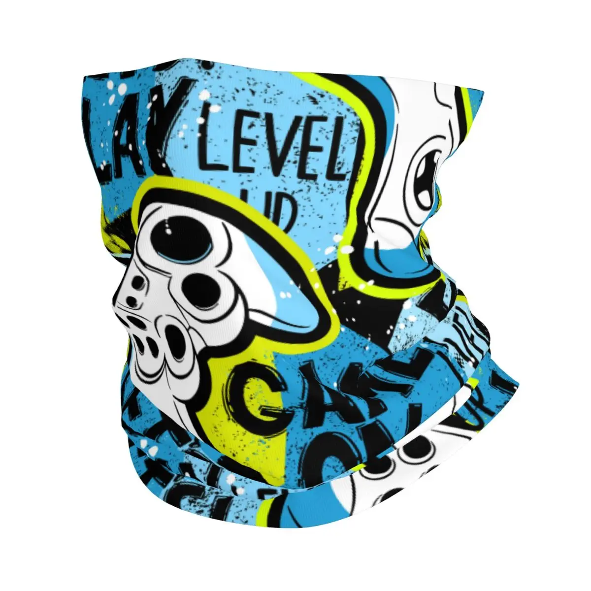 Colourful Joystick Game Thin Bandana Neck Gaiter Wrap Scarf Headband Neck Cover