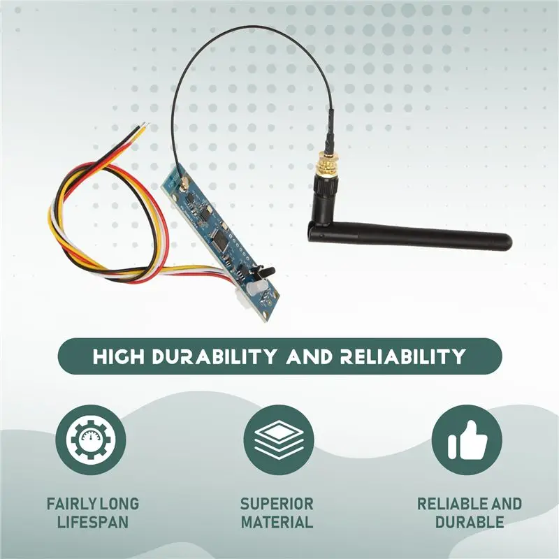 A25P 5V-24V 2.4Ghz Wireless DMX512 Receiver PCB Module Board LED Controller Wireless Wifi Receiver