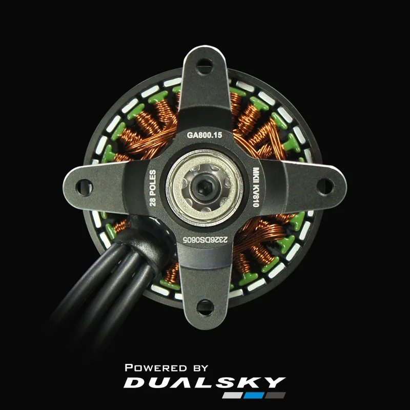 HOT DUALSKY GA800 MKII Competition Edition Brushless Motor Suitable For Fixed Wing 70E Class 15-20cc Gasoline Engine