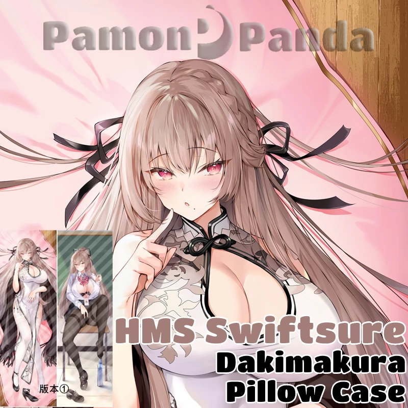 

HMS Swiftsure Dakimakura Azur Lane Game Сексуальная наволочка, обнимающая наволочка отаку, наволочка для всего тела, домашний декор постельного белья