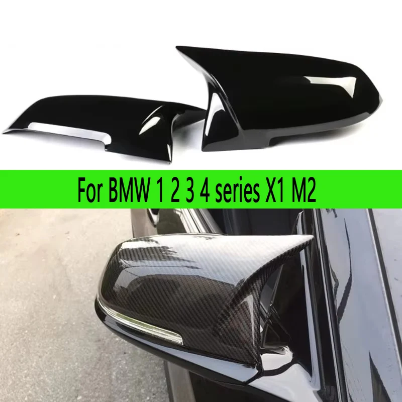 

Для BMW 1, 2, 3, 4 серии, X1, M2, F20, F22, F30, F35, F32, F33, F87: обновленные накладки на зеркала заднего вида, чехлы для зеркал из карбона.