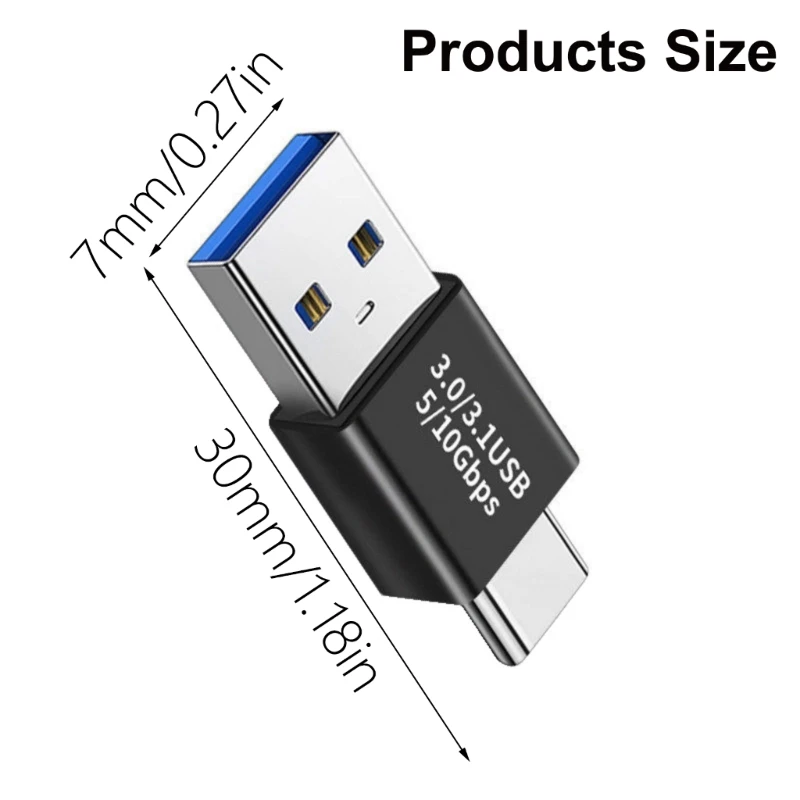 USB3.0 a tipo C USB convertidor cargador adaptador conexión transferencia datos