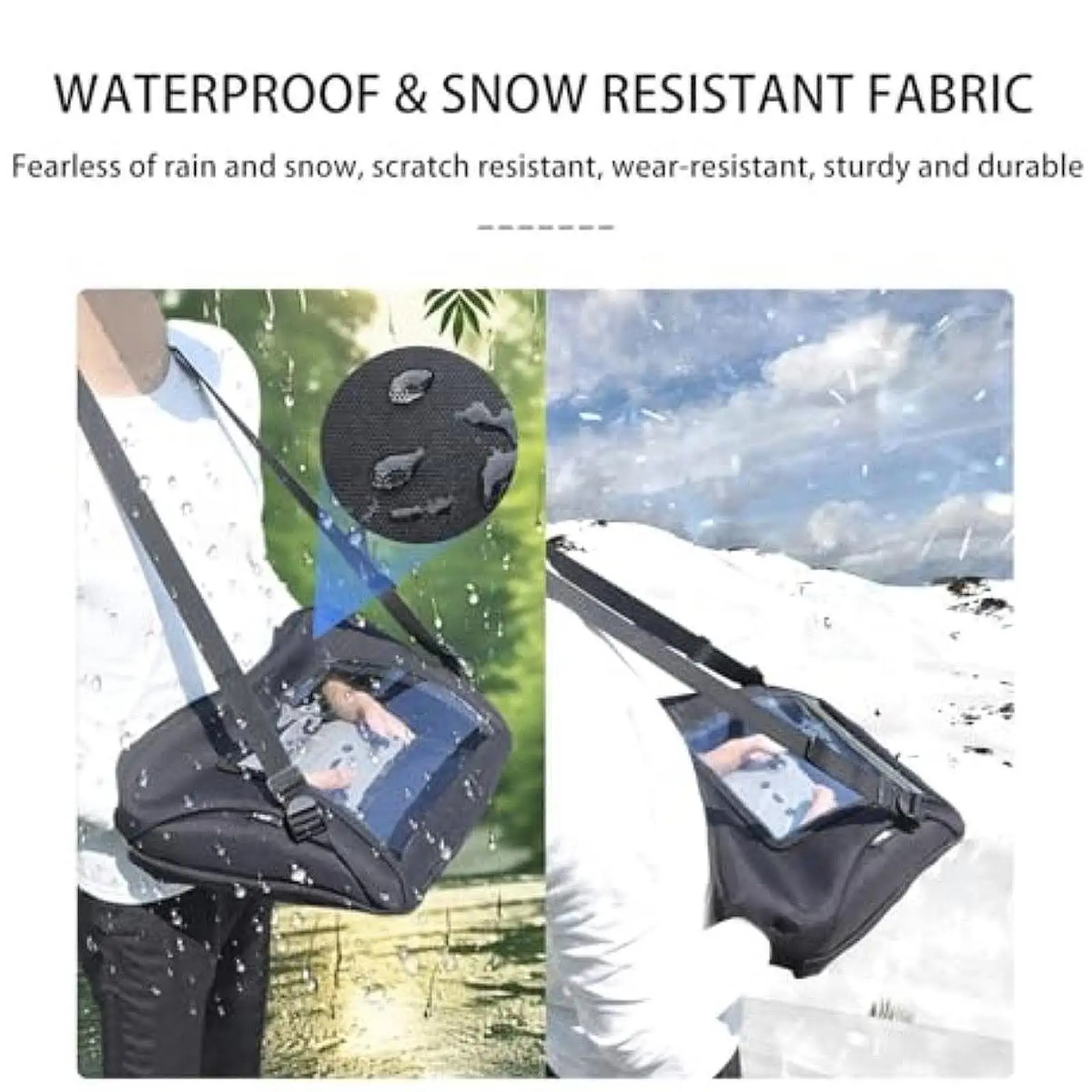 

RC Transmitter Warm Glove Durability Adjustable Shoulder Strap Oxford Cloth Accessory Professional Cold Air Shield Windproof
