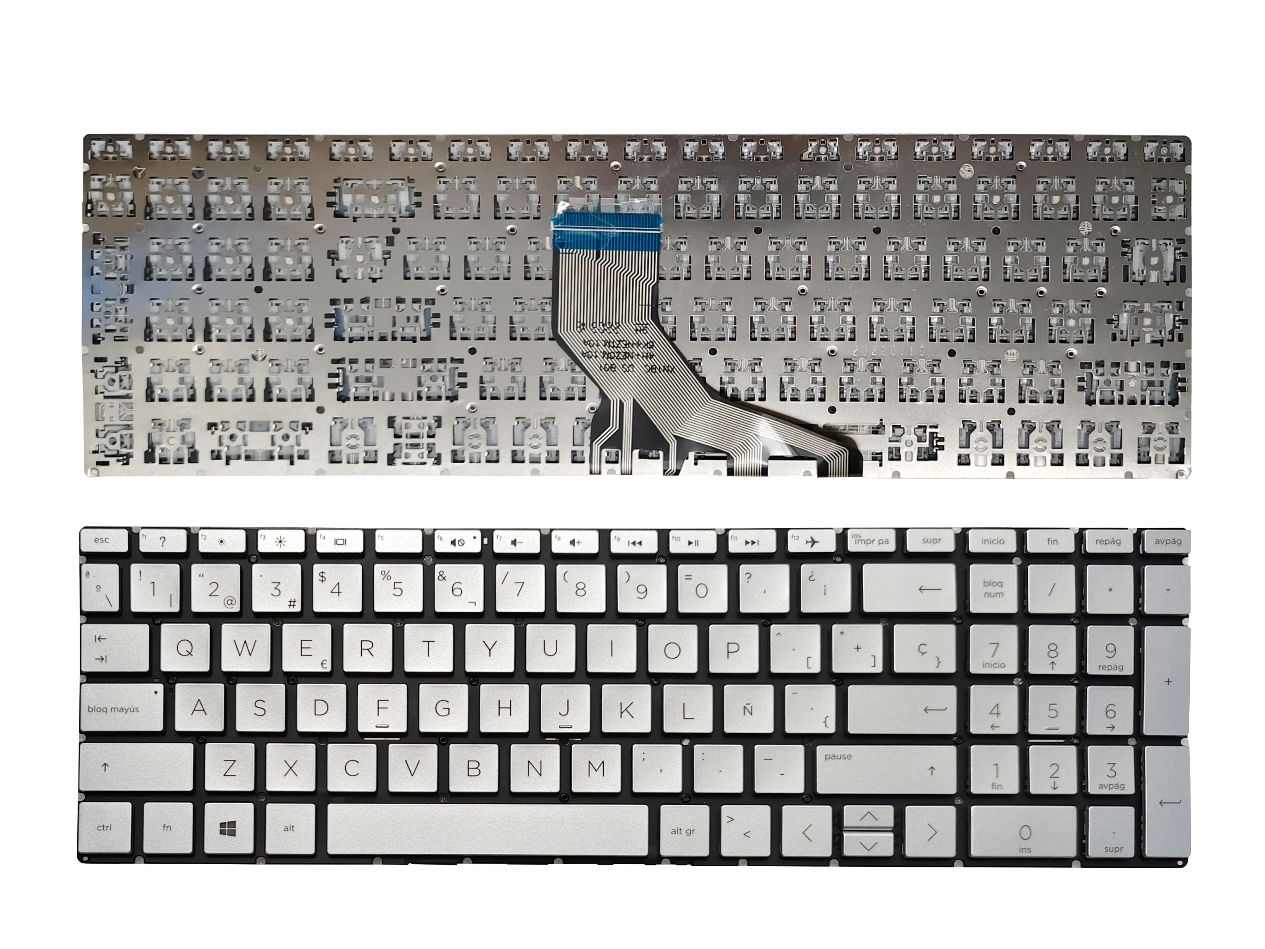 Imagem -04 - Teclado Portátil para hp Pavilion Novo Eua Reino Unido Latim Espanhol Francês 15-cw 15-dr 15-ec 15-cx 15-da 17-by 17-ca 15-cs 15-dw