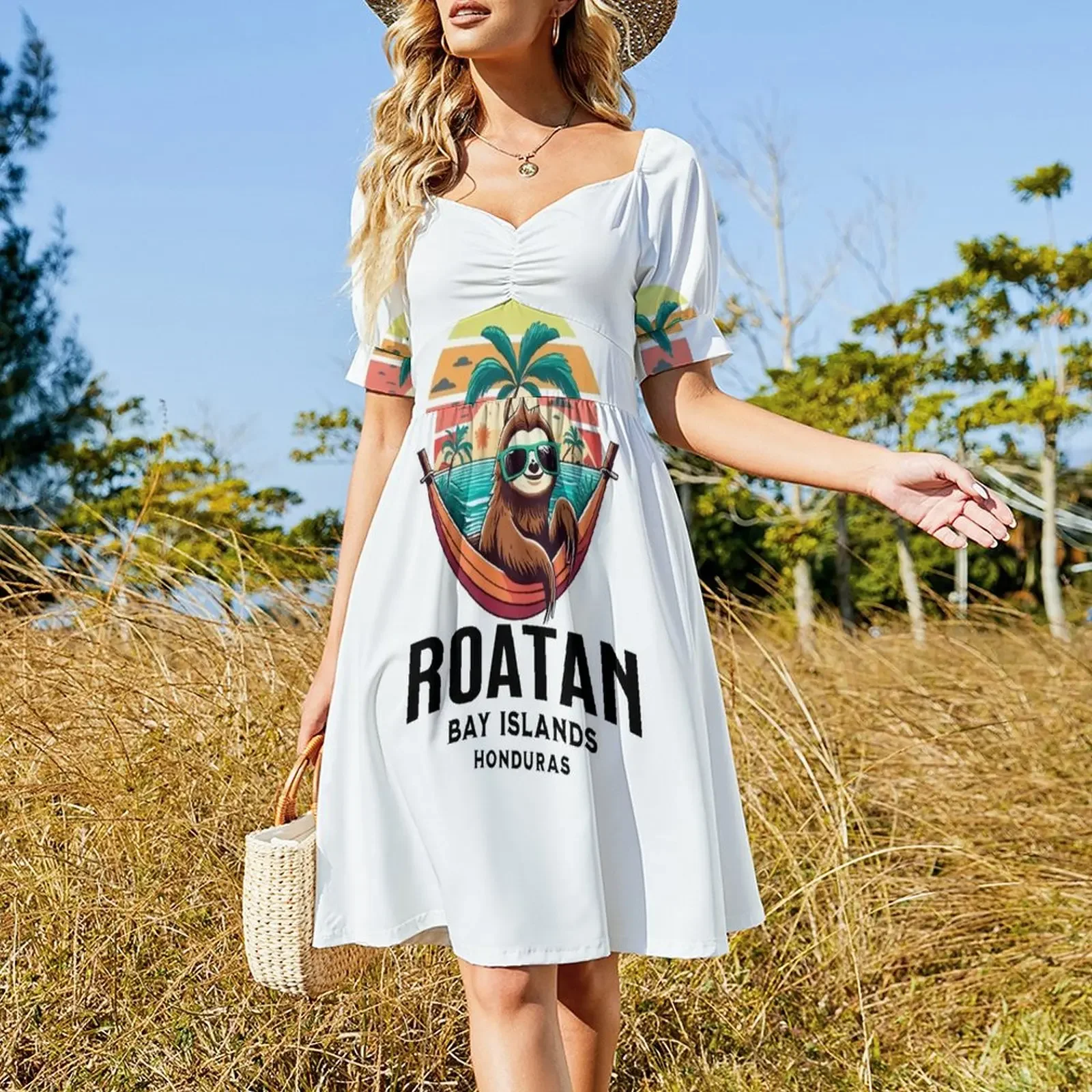 Roatan Bay Island Honduras Sleeveless Dress women's dresses luxury Dance dresses Dress