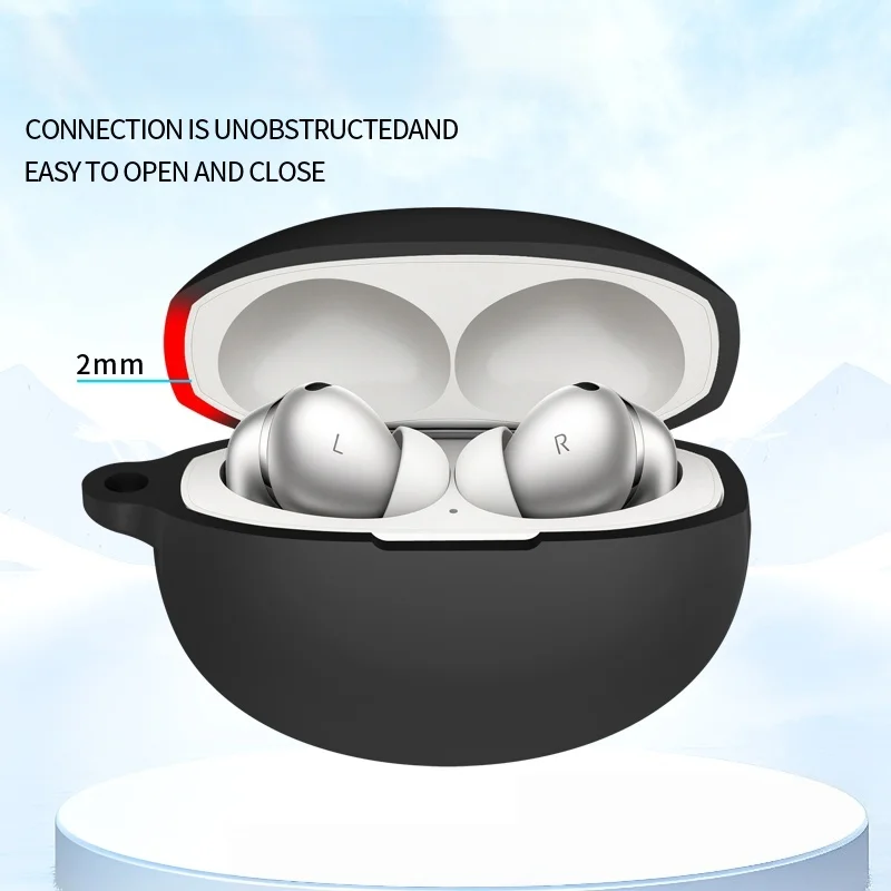 Silicone Case for OPPO Enco X4 Headphone Charging Case - Anti-Scratch Anti-Drop Cover, Soft Flexible Shockproof Shell Case