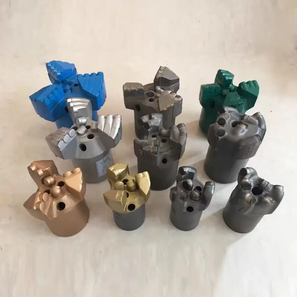 أربعة أجنحة خمسة أجنحة مقعرة غير كورينج مثقاب مركب منجم الفحم استكشاف منجم مثقاب أفقي جرانيت رخامي