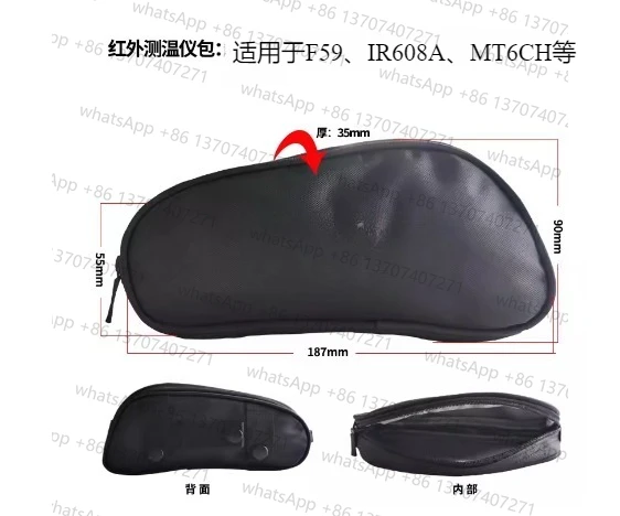 Estuche de transporte suave, bolsas de almacenamiento para instrumentos KCH12KCH16KCH17KCH18KCH19KCH20 (envío de un lápiz de punta especial) para multímetros multimarca