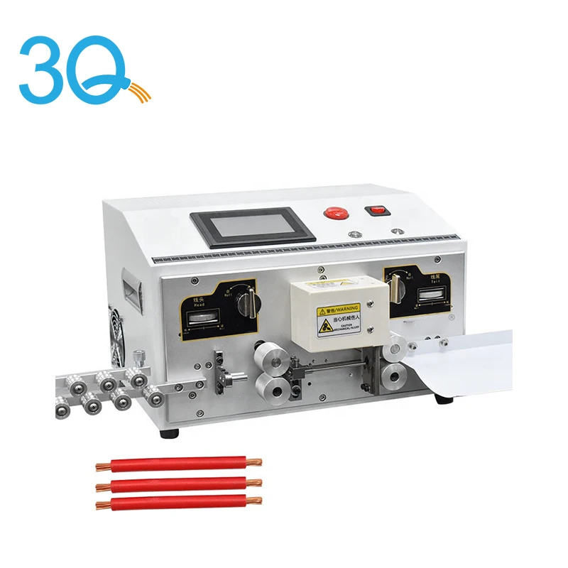 آلة قطع وتجريد الأسلاك الأوتوماتيكية الكهربائية 3Q / آلة تجريد الكابلات / آلة تعرية قطع الأسلاك #4