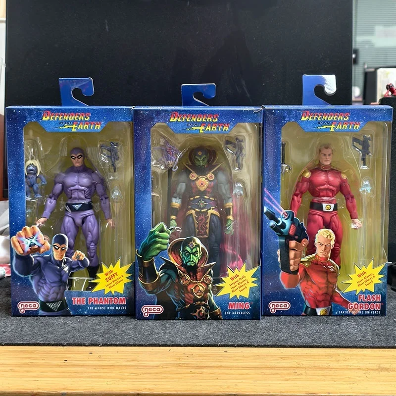 الأصلي في المخزون Neca فلاش جوردون فانتوم مينغ 6 بوصة المدافعين على الأرض موجة 1 عمل الشكل تحصيل لعبة مجسمة الحلي