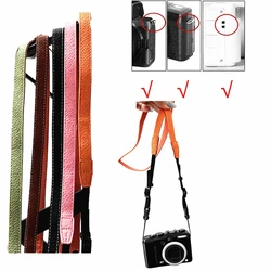 Synthetic Leather Camera Shoulder Neck Strap Sling Comfortable for All Canon Sony Fujifilm Nikon Mirrorless Cameras