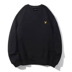 2024 Spring Autumn Season Men's Women's Pure Cotton O-Neck Sports Hoodie Eagle Logo Daily Leisure Brand Sweatshirt Clothing Tops