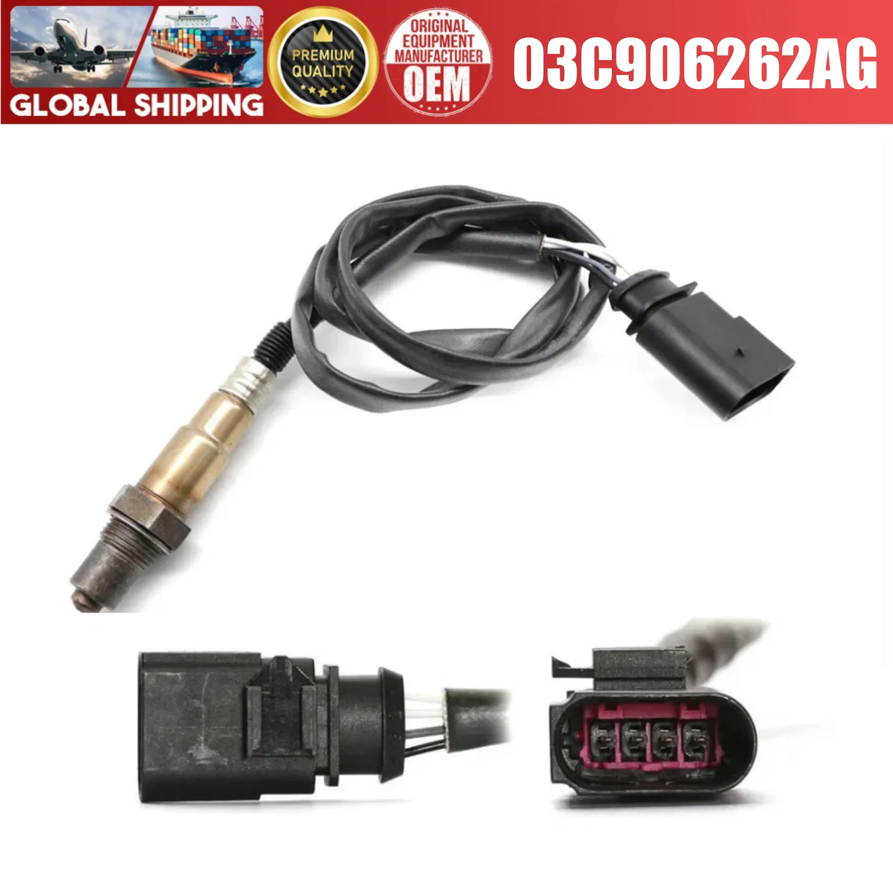 03C906262AG 0258010058 Downstream Oxygen Sensor for FAW VW Bora Sagitar Golf Lavida